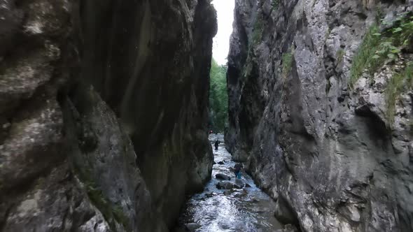 Walking Canyon River