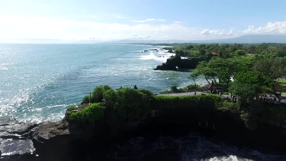 Aerial beach Bali