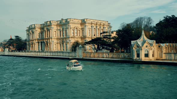 Vitntage Dolmabahce Palace in Istanbul - Turkey
