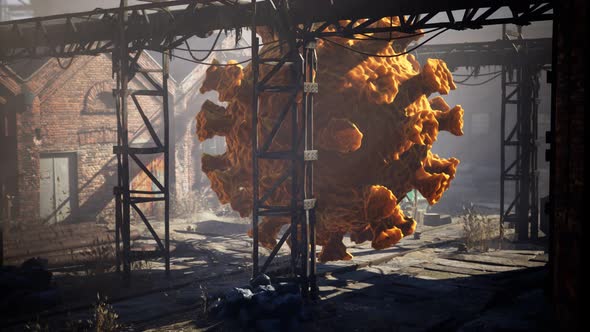 Coronavirus COVID 19 Quarantine on Empty City Streets alt