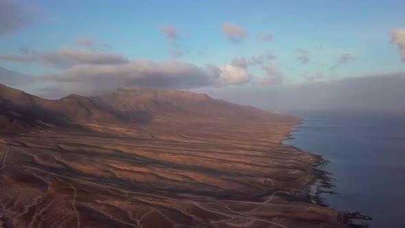 Flight Over of Punta Jandia Fuerteventura