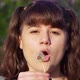 Girl Blows A Dandelion - VideoHive Item for Sale