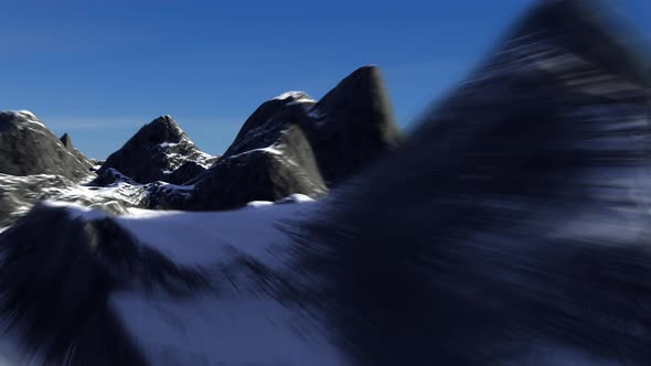 MOUNTAINS FLIGHT 4K