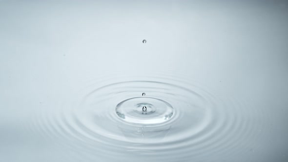 Water Drop in Super Slow Motion Shooted with High Speed Cinema Camera at 1000Fps alt