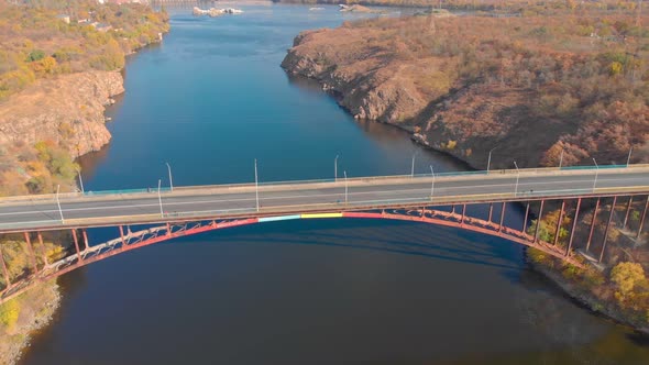 Road Bridge Over The River