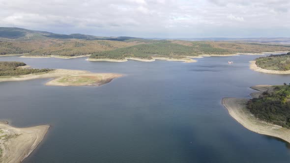 Naturel Lake Aerial Drone