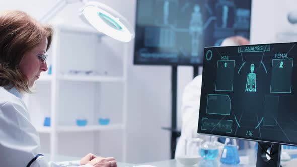 Busy Modern Research Center alt