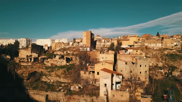 Aerial View Of Ancient Constantine, Algeria