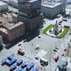 Square Sotomayor Plaza (Valparaiso, Chile) aerial view, drone footage - VideoHive Item for Sale