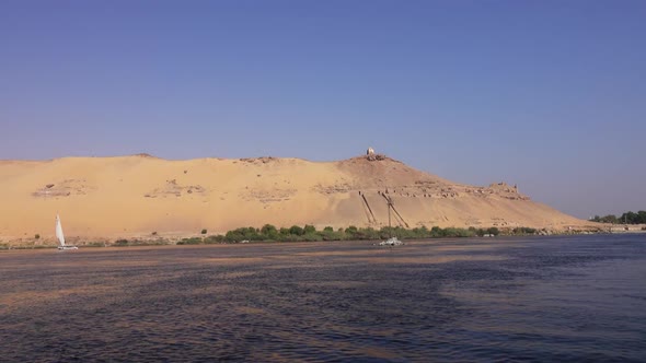 Tombs of Nobles Mountain In Egypt