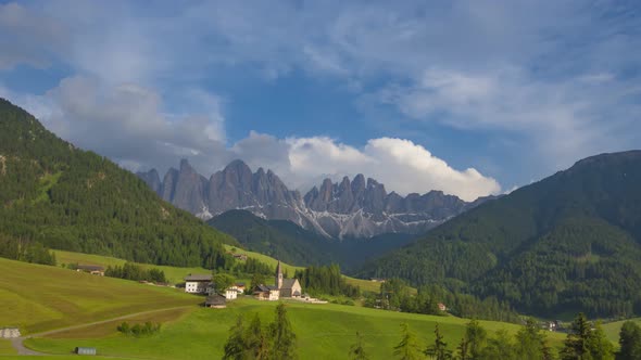Val di Funes – a fairy tale mountain landscape in the Dolomites