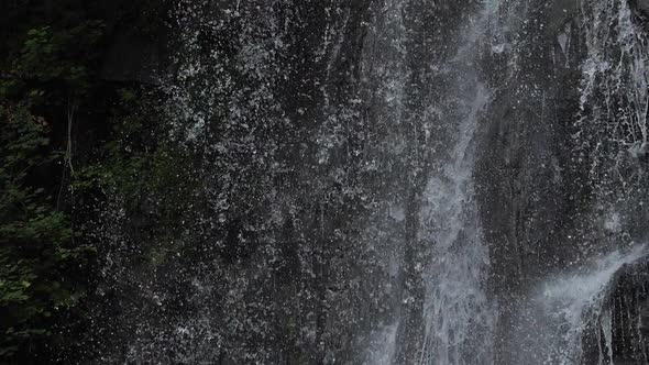 Besse, The Vaucoux waterfalls,Puy de Dome, Auvergne, France.