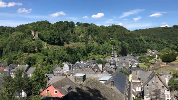 Time lapse from he town Monschau