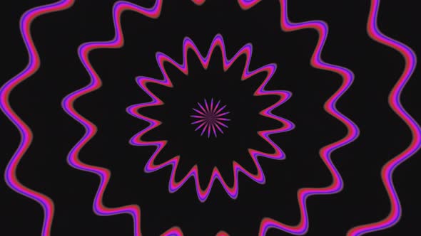 4k kaleidoscope abstract background.