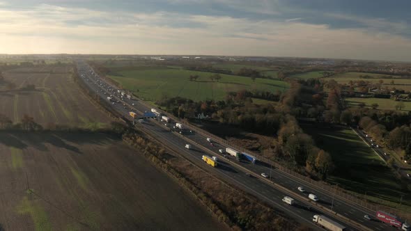 Motorway in the Early Morning