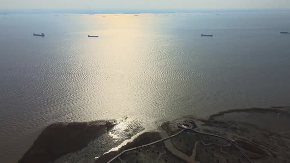 The Yangtze River Estuary, China