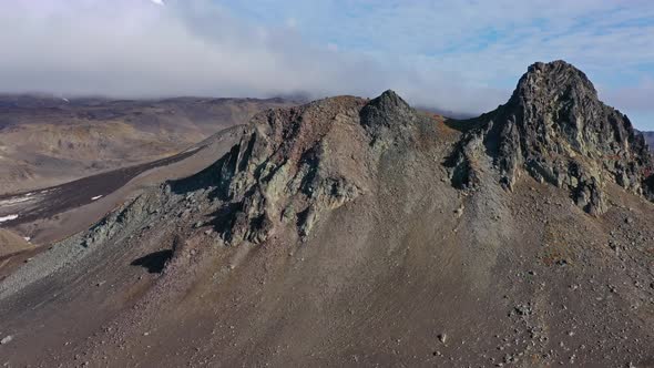 Verblyud Rock on Kamchatka Peninsula