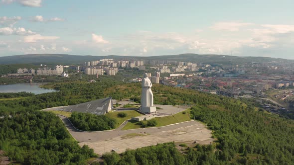 Monument to Defenders of the Soviet Arctic