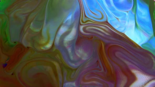 Abstract Colorful Sacral Liquid Waves Texture 476