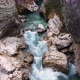 Aerial view on the Mountain River Soca in the Triglav National Park at the Slovenia - VideoHive Item for Sale