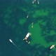Aerial drone view of boats and kayaks in the Atlantic Ocean. Travel and adventure. Nomad life - VideoHive Item for Sale