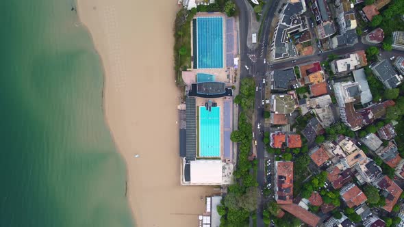 Aerial Panoramic View of Varna Bulgaria