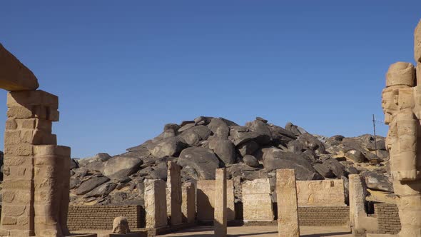 Kalabsha Temple on an island in Nubia next to Lake Nasser, Aswan, Egypt.