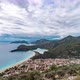 Mediterranean Bays and Beach Blue Water Sky Footage Aerial Green Pine Trees Oludeniz Blue Lagoon - VideoHive Item for Sale