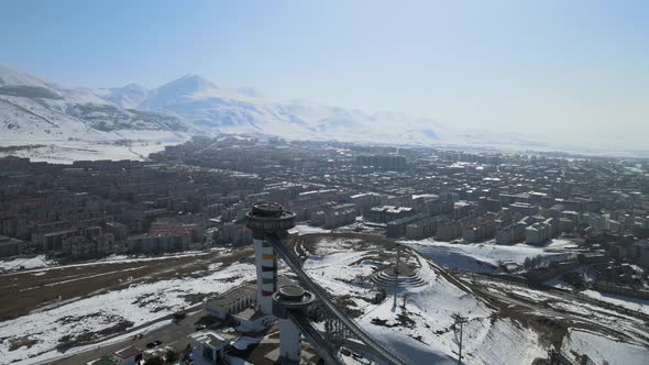 ski jumping towers