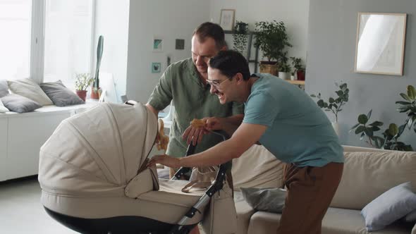 Loving Parents With Baby