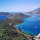 The top view from the drone of Kas resorts, bay, yahts, city in Mugla in Turkey - VideoHive Item for Sale