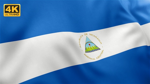 Nicaragua Flag - 4K