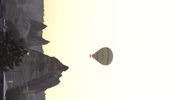 Balloons in Cappadocia Vertical Video