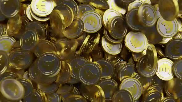 Euro Coins Transition 60fps