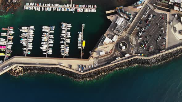 Jetty of City of Puerto Del Carmen