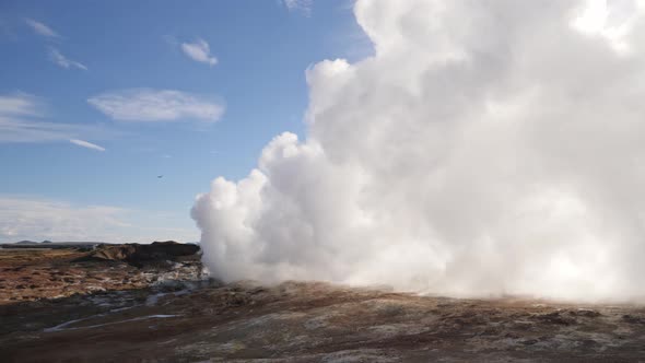 Gunnuhver Iceland Volcanic Landscape