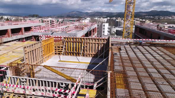 New School Construction Building