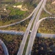 Overhead Aerial View of Highway - VideoHive Item for Sale
