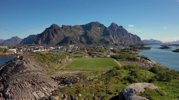 Henningsvaer Lofoten is an Archipelago in the County of Nordland, Norway