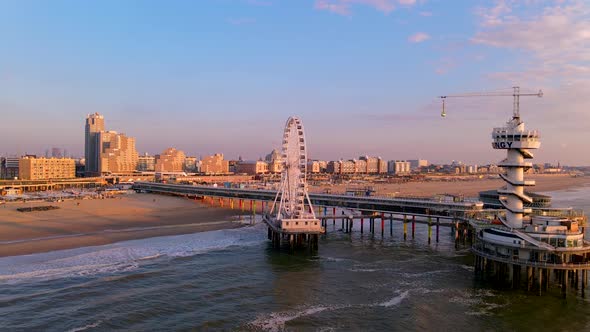 The Ferris Wheel The Pier at Scheveningen The Hague The Netherlands