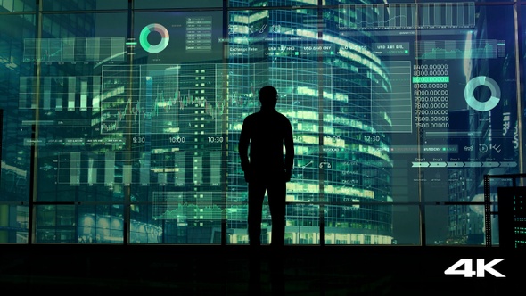 Mining And Trading Cryptocurrency 4K alt