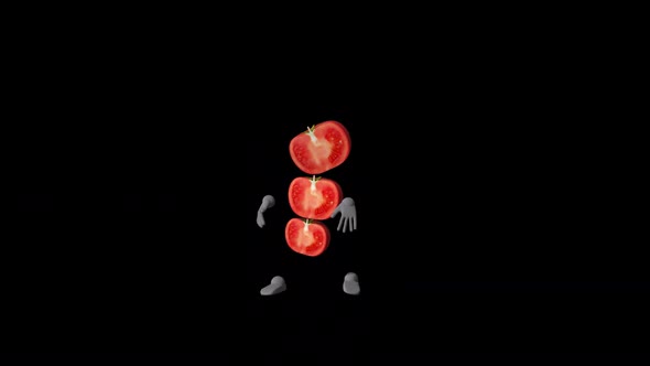 Cartoon Tomato Dance II alt
