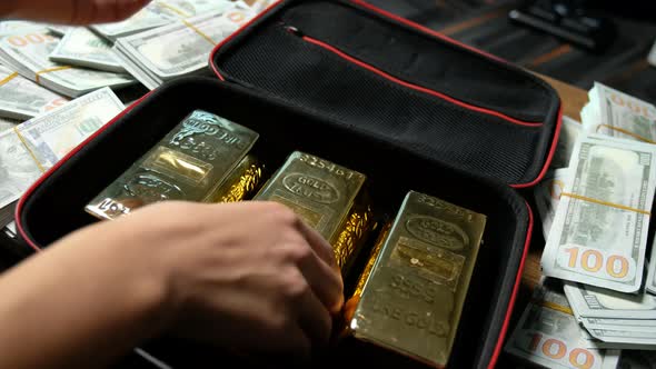 A Bag of Money and Gold alt