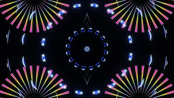 Abstract Disco Animation Infinite Looped 02