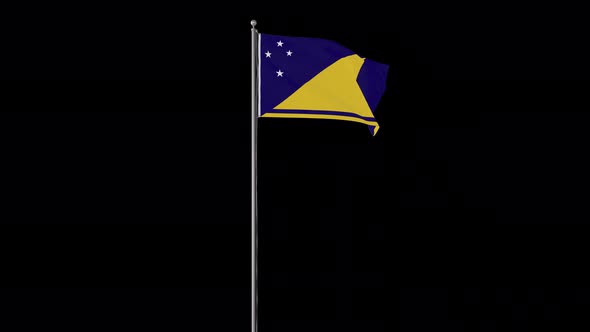 Tokelau FLag Pole Loops With Alpha