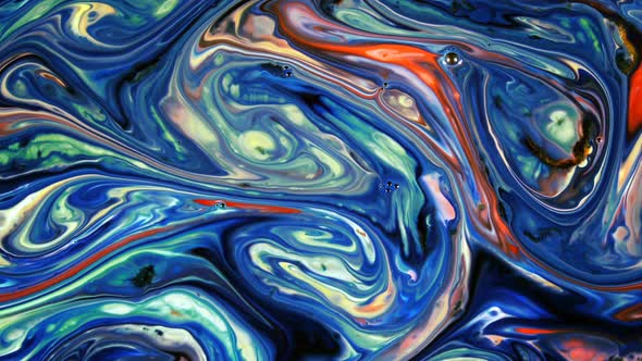 Abstract Colorful Paint Liquid Artistic Movement alt