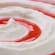 Close up of yogurt with fruit jam, curd cream swirl with berry topping - VideoHive Item for Sale