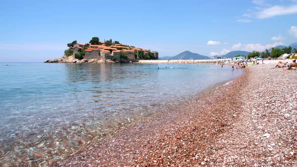 Mediterranean Vacation Sveti Stefan Island, Near Budva Kotor, Montenegro