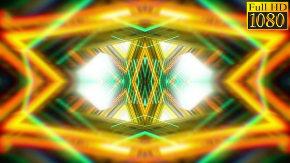 Abstract Kaleidoscope Vj Loops V11