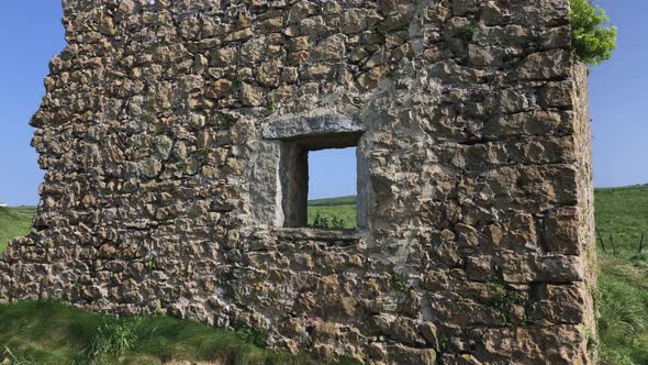 Ruins on top of a hill